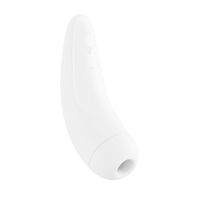 Satisfyer - Curvy 2+ Air Pulse Stimulator + Vibration - White - thumbnail