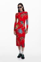 Jurk ontworpen door Mr. Christian Lacroix - RED - XL