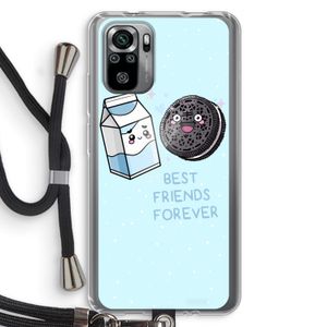 Best Friend Forever: Xiaomi Redmi Note 10S Transparant Hoesje met koord