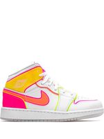 Jordan Kids baskets Air Jordan 1 Mid - Blanc