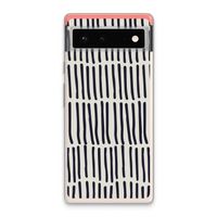 Moroccan stripes: Google Pixel 6 Transparant Hoesje