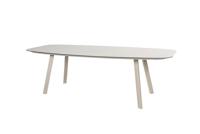 Manolo eettafel latte met geprint keramiek tafelblad 240x103x75 cm Taste Taste - Taste