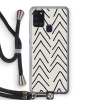 Marrakech Arrows: Samsung Galaxy A21s Transparant Hoesje met koord