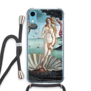 Birth Of Venus: iPhone XR Transparant Hoesje met koord