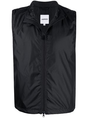 ASPESI gilet à design matelassé - Noir