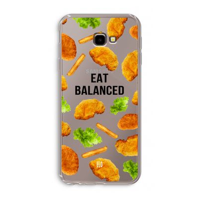 Eat Balanced: Samsung Galaxy J4 Plus Transparant Hoesje
