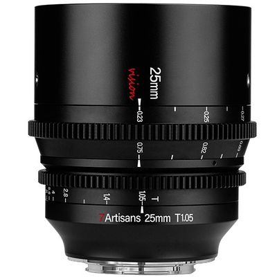 7artisans 25mm T1.05 Fujifilm X