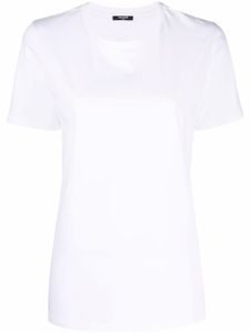 Balmain t-shirt à logo floqué - Blanc