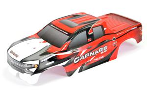 FTX Carnage 2.0 Red Printed Bodyshell (FTX6345R)