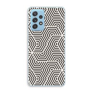 Magic pattern: Samsung Galaxy A73 Transparant Hoesje