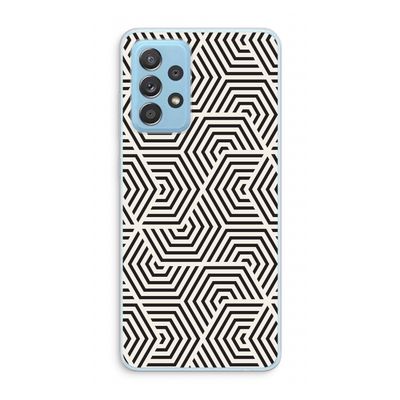 Magic pattern: Samsung Galaxy A73 Transparant Hoesje