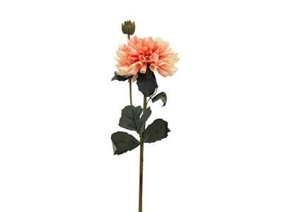 Kunstbloem dahlia 61 cm, lichtroze - Buitengewoon de boet