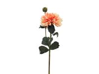 Kunstbloem dahlia 61 cm, lichtroze - Buitengewoon de boet