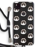 It's a Purrr Case: Pixel 4a 5G Transparant Hoesje met koord