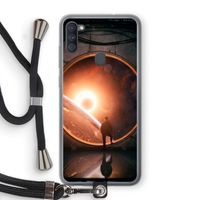 Ephemeral: Samsung Galaxy A11 Transparant Hoesje met koord