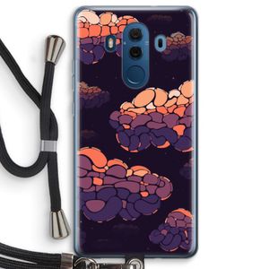 Patroon Wolken: Huawei Mate 10 Pro Transparant Hoesje met koord