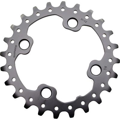 Shimano kettingblad deore 10v 24t y1rp24000 m617 zwart