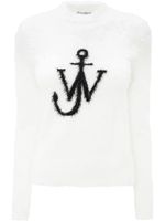 JW Anderson pull à imprimé JW Anchor - Blanc