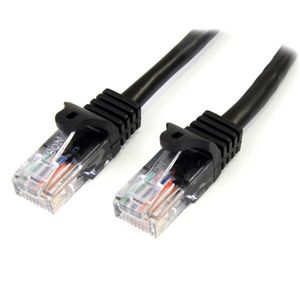 StarTech.com Cat5e patchkabel met snagless RJ45 connectors 1 m, zwart