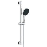 GROHE Vitalio Comfort 110 Glijstangset - 60cm - vierkante handdouche - 2 straalsoorten - gladde doucheslang - chroom 26398001