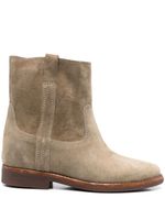 ISABEL MARANT bottines Susee en daim - Vert - thumbnail