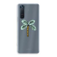 Palmboom: Sony Xperia 5 II Transparant Hoesje