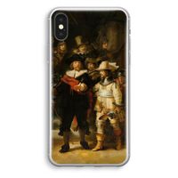 De Nachtwacht: iPhone X Transparant Hoesje