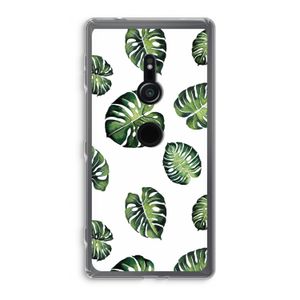 Tropische bladeren: Sony Xperia XZ2 Transparant Hoesje