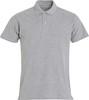 Clique 028230 Basic Polo - Grijsmelange - XL