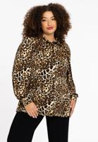 Yoek Blouse SERENGETI | Bruin | Maat 50/52