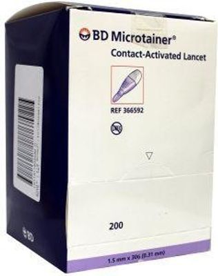 BD Microtainer cal lancet 592 (200 st)