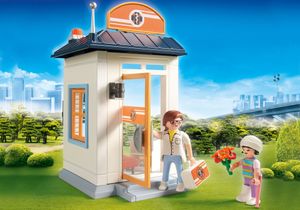 PLAYMOBIL City Life Starterset Kinderarts 70818