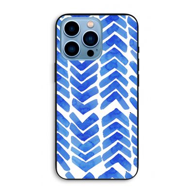 Blauwe pijlen: iPhone 13 Pro Max Biologisch afbreekbaar hoesje