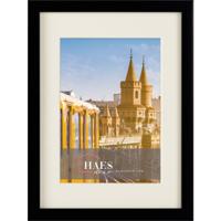 Haes Deco Fotolijst Berlin zwart met passepartout voor foto formaat 10x15 en 15x20 - SP12120
