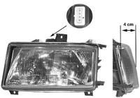 Koplamp rechts tot 7/'96 +Elinks REG. Type VALEO 4912944