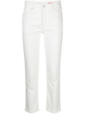 Zadig&Voltaire jean court à taille haute - Blanc