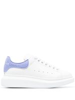 Alexander McQueen Oversized lace-up sneakers - Blanc - thumbnail