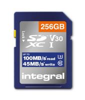 Integral SD geheugenkaart V30 256GB - 9500615