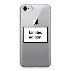 Limited edition: iPhone 8 Transparant Hoesje