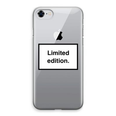 Limited edition: iPhone 8 Transparant Hoesje