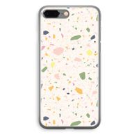 Terrazzo N°21: iPhone 8 Plus Transparant Hoesje
