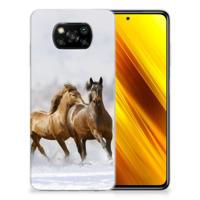 Xiaomi Poco X3 | Poco X3 Pro | TPU Hoesje | Paarden