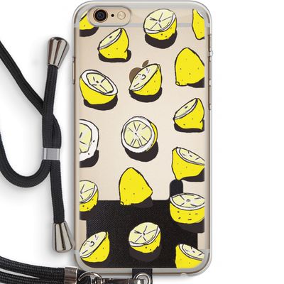 When Life Gives You Lemons...: iPhone 6 PLUS / 6S PLUS Transparant Hoesje met koord