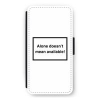 Alone: iPhone 11 Pro Max Flip Hoesje