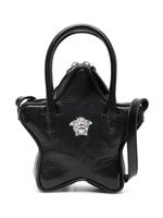 Versace Kids sac porté épaule La Medusa en cuir - Noir