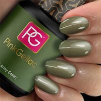 Pink Gellac Gel Nagellak Kleur 115 Army Green Pink Gellac Gel Nagellak Kleur 115 Army Green