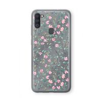 Sierlijke bloemen: Samsung Galaxy A11 Transparant Hoesje Sierlijke bloemen: Samsung Galaxy A11 Transparant Hoesje