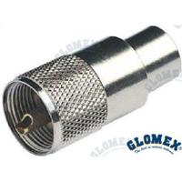 Accesorios GLORA131 - CONECTOR PL259 MACHO CROMADO PARA RG213