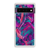 Pink Clouds: Google Pixel 6 Pro Transparant Hoesje