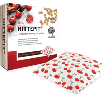 Hittepit Heatable Cherry Pit Pillow Vierkant Red Cherry